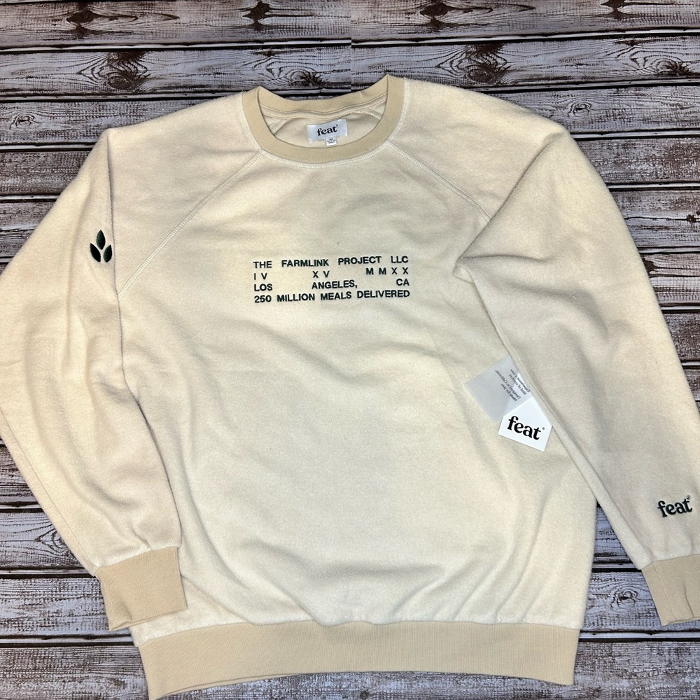 Feat x Farmlink Project Reverse Style Crewneck ⭐️